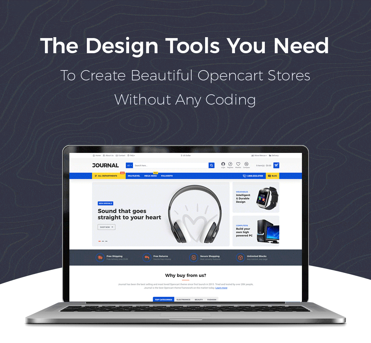 Journal 3 - Advanced Opencart Theme Framework - Themeforest 4260361