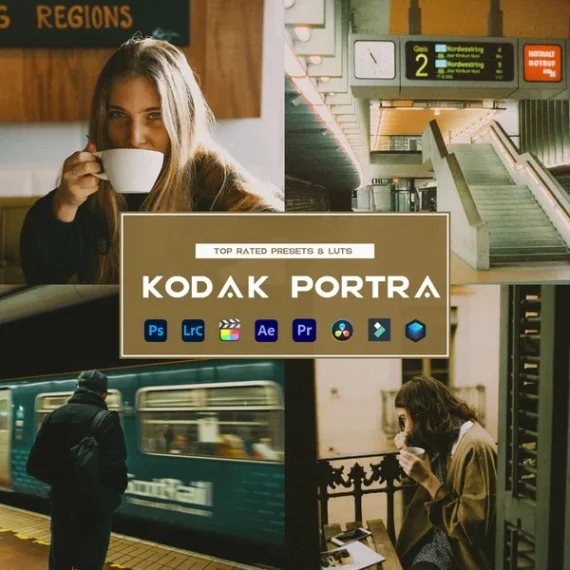 Kodak Portra Preset and LUTs Collection