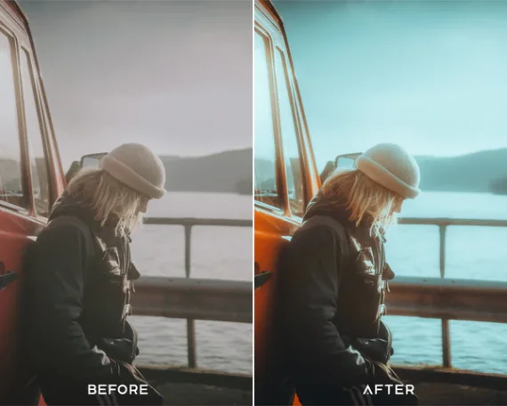 Moody Blue Preset and LUTs Collection