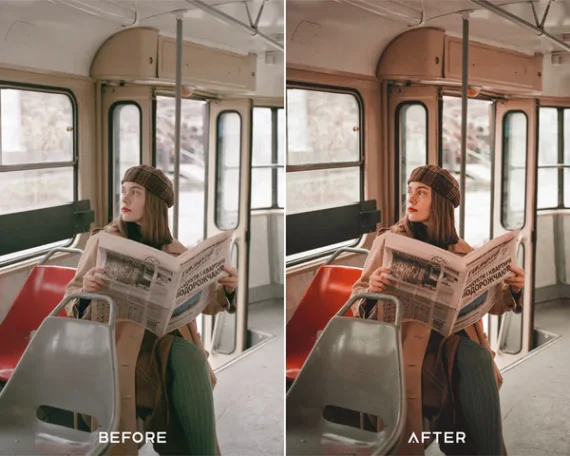 Moody Brunette Preset and LUTs Collection