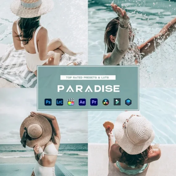 Paradise Preset and LUTs Collection