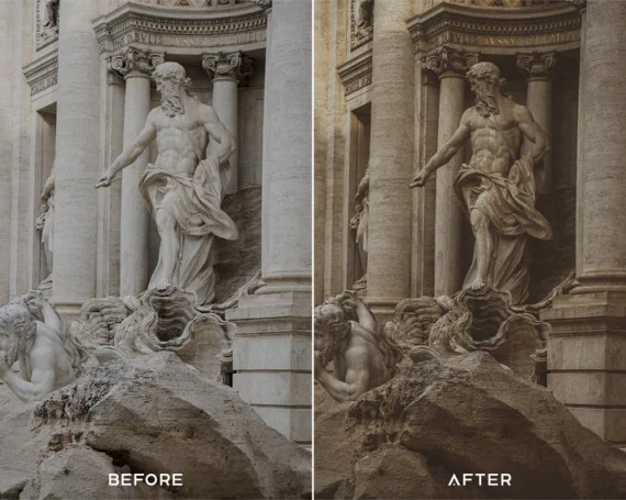 Rome Preset and LUTs Collection