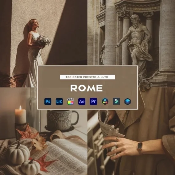Rome Preset and LUTs Collection