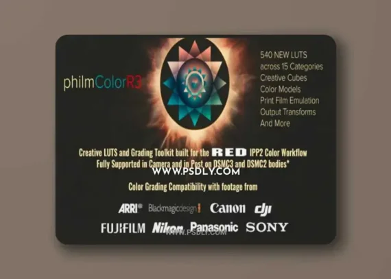 PhilmColor R2 + R3 LUTS