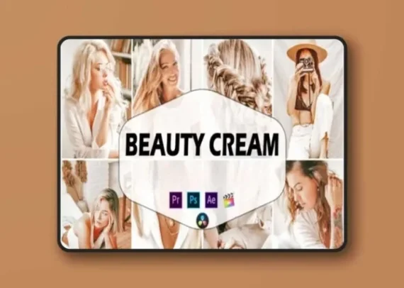 10 Beauty Cream Video LUTs Presets