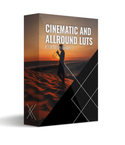 FOUR Editors – Cinematic and Allround LUTS – 800+