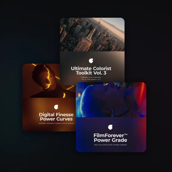 FilmForever Vol. 2, Colorist Toolkit, Vol. 3 (2022) &, Power Curves
