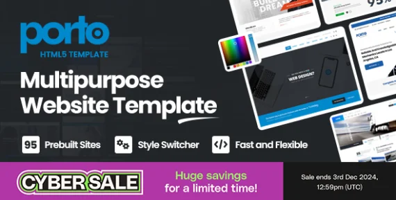 Porto - Multipurpose Website Template - Themeforest 4106987