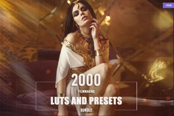 Eldamar Studio – 2000 Filmmaking LUTs and Presets Bundle