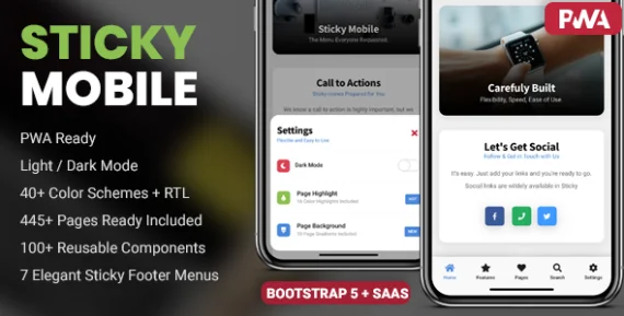 Sticky Mobile - Themeforest 23229237