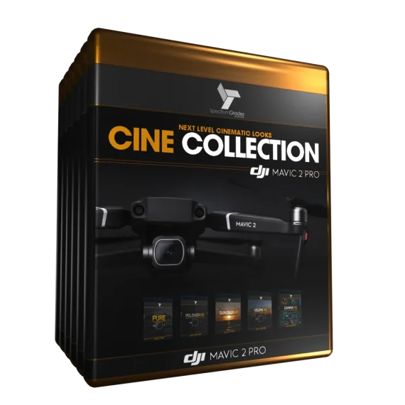 Cine Collection DJI Mavic 2 Pro LUTs & Tools Pack Spectrum Grades
