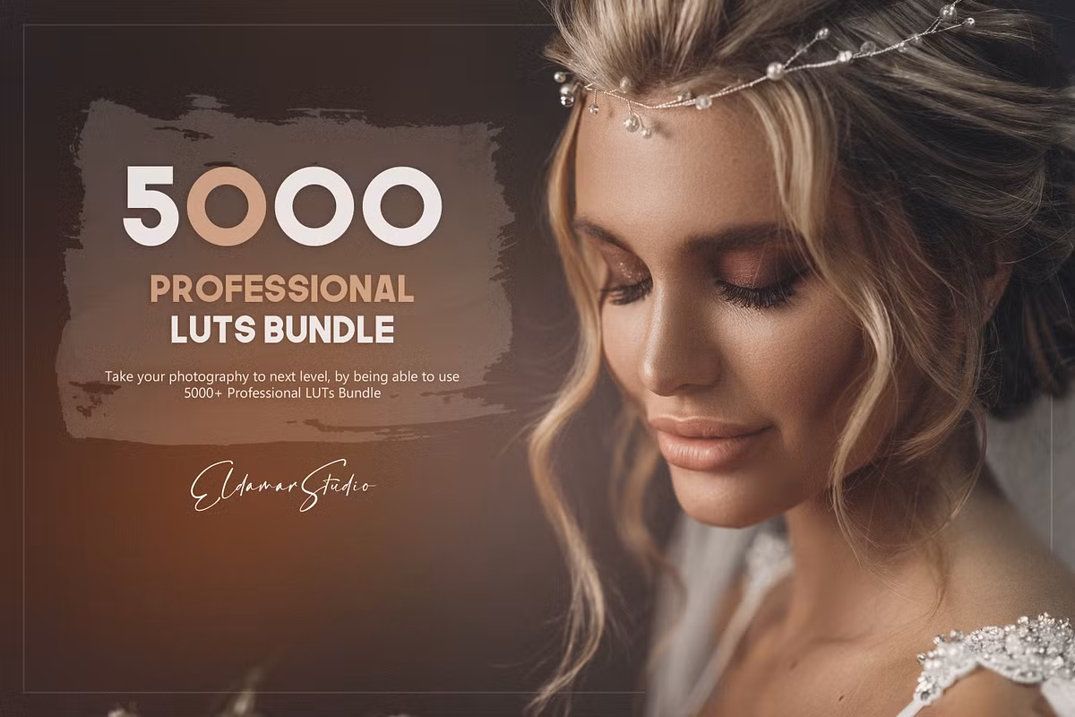 CreativeMarket 5000+ Professional Affinity Luts