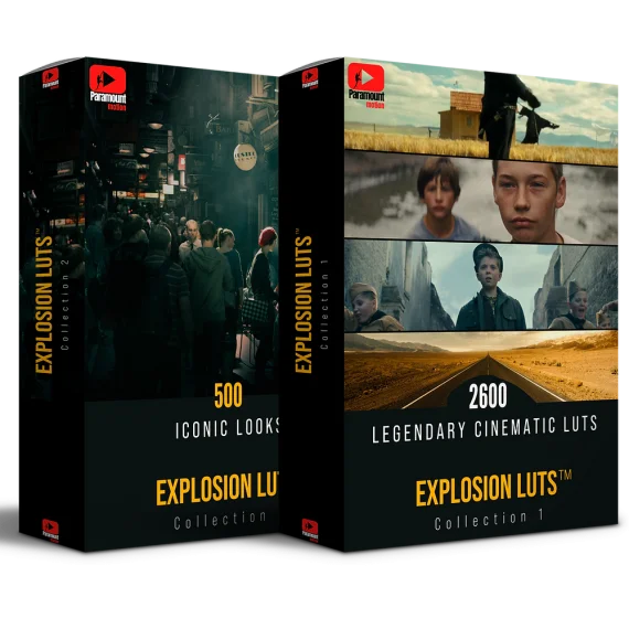 Paramount Motion EXPLOSION™ Cinematic LUTs Collection 1&2