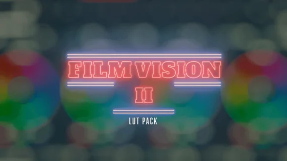 FilmVision V2 LUT Pack (Premier Pro, Final Cut, etc.)