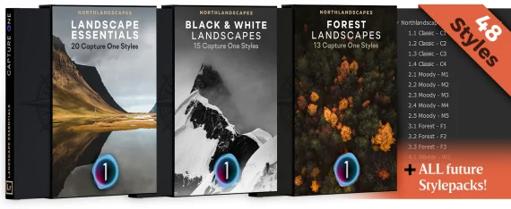 Northlandscapes Capture ONE Master Collection