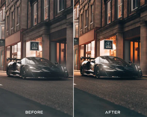 Black Paris Preset and LUTs Collection