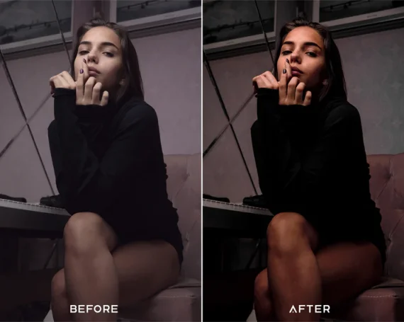 Black Preset and LUTs Collection