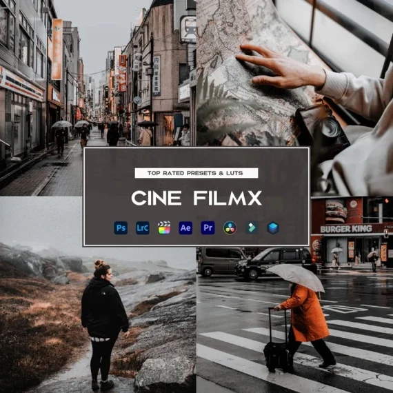 Cine Filmx Preset and LUTs Collection