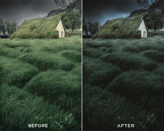 Cinematic Green Preset and LUTs Collection