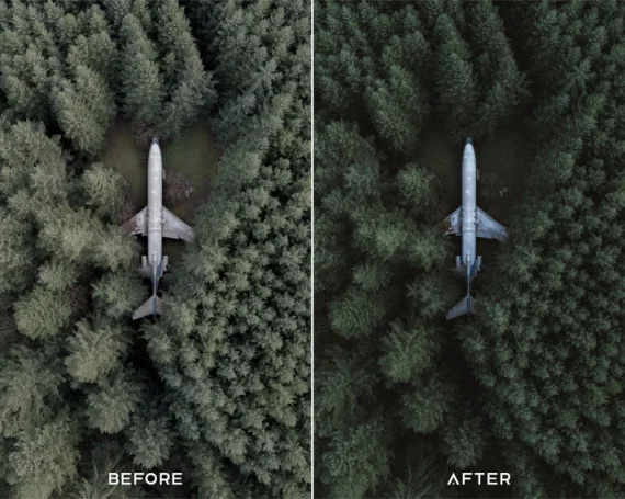 Cinematic Green Preset and LUTs Collection