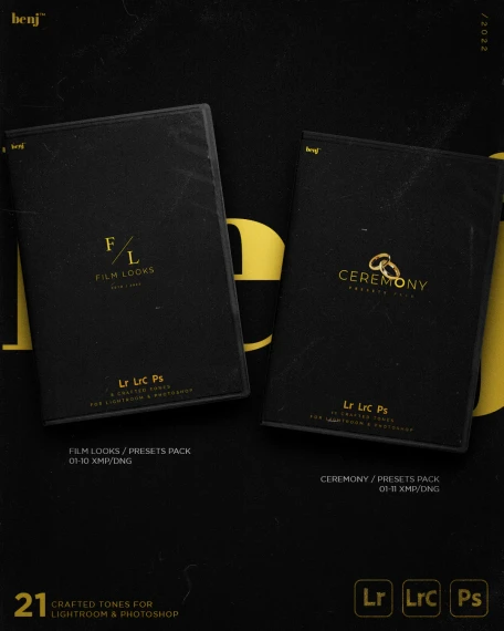 Benj™ - Ceremony x Film Look Presets Pack