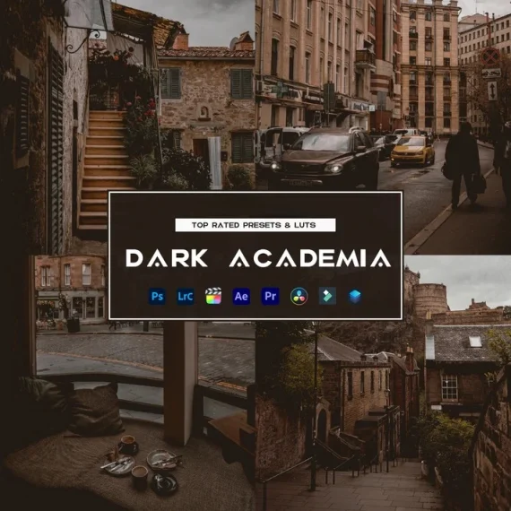 Dark Academia Preset and LUTs Collection