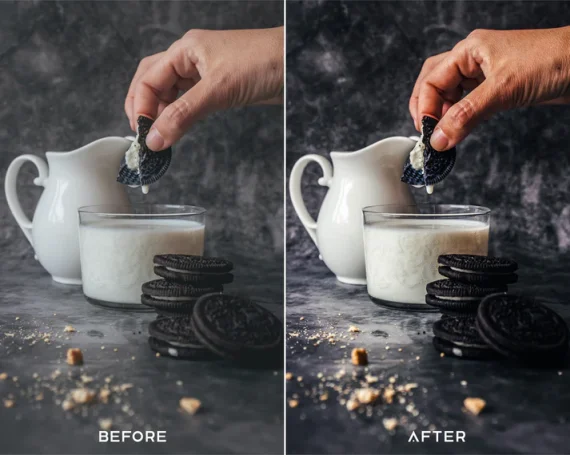 Dark Food Preset and LUTs Collection