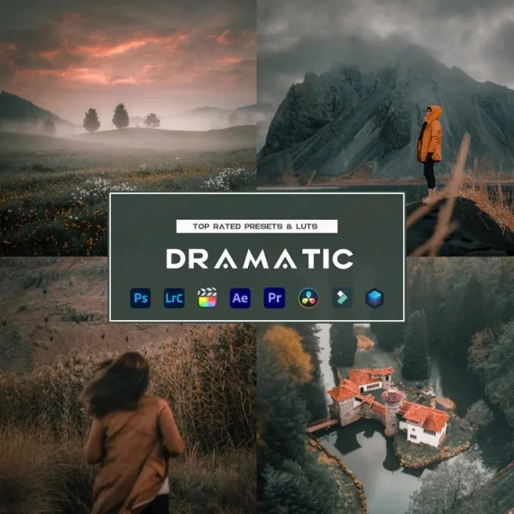 Dramatic Preset and LUTs Collection