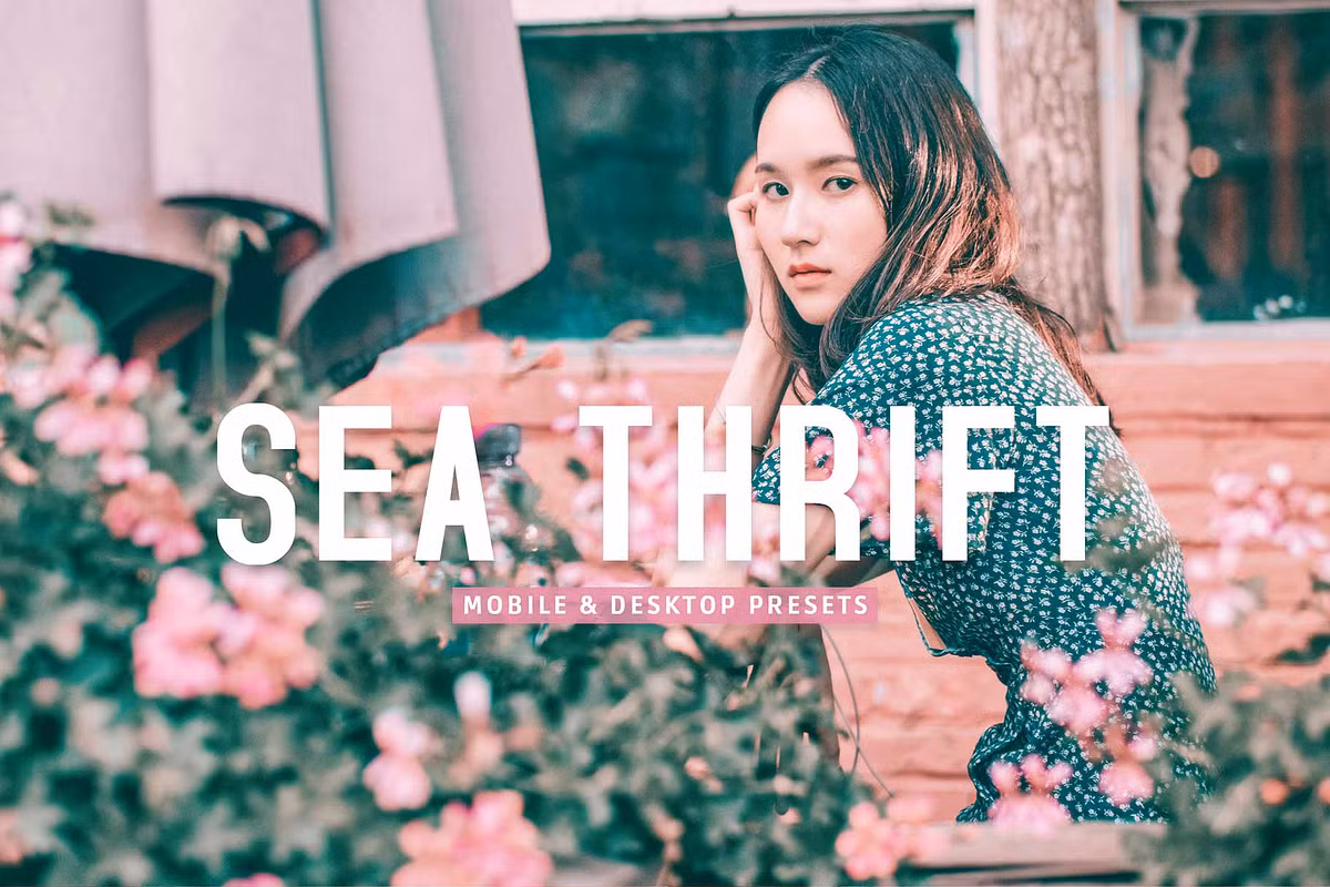 CreativeMarket - Sea Thrift Pro Lightroom Presets