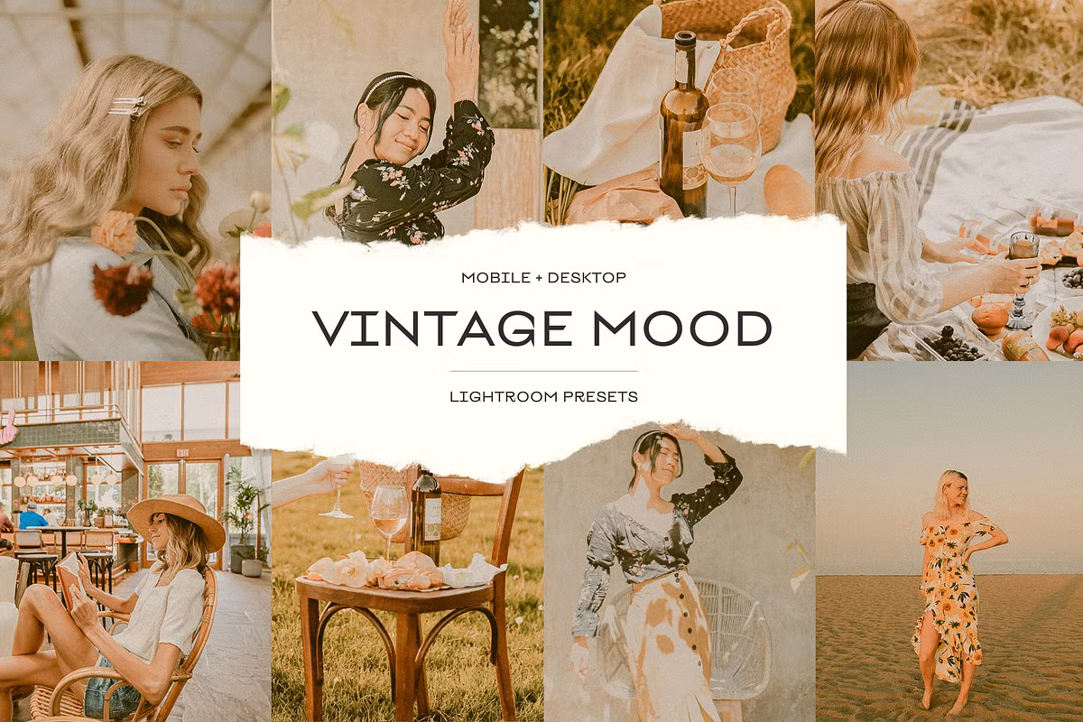 CreativeMarket - Vintage Lightroom Presets Bundle