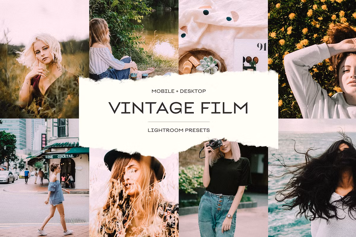 CreativeMarket - Vintage Lightroom Presets Bundle