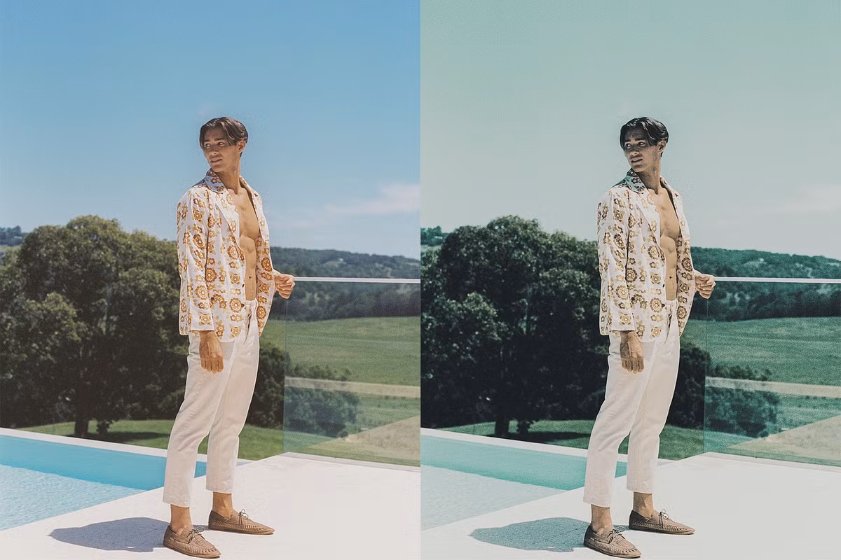 CreativeMarket – 25 Alpine Green Lightroom Presets and LUTs