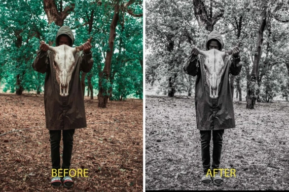 KRStocks - Dark & Monochrome Pack LUTS & PRESETS