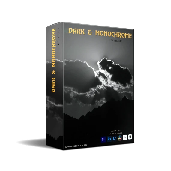 KRStocks - Dark & Monochrome Pack LUTS & PRESETS