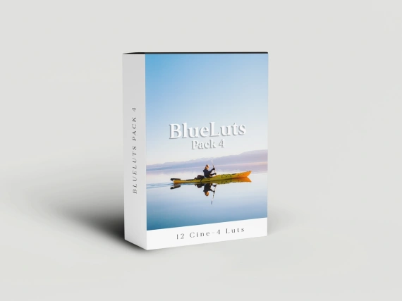 Cine4 LUTS - LUTs BLUELUTS PACK 4